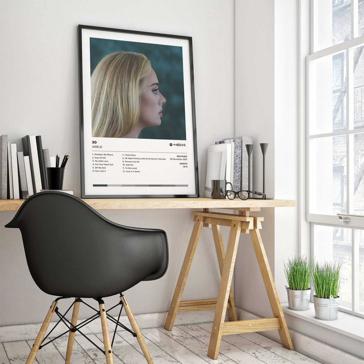 Adele - 30 Poster Print | Framed Options | Album Cover Artwork