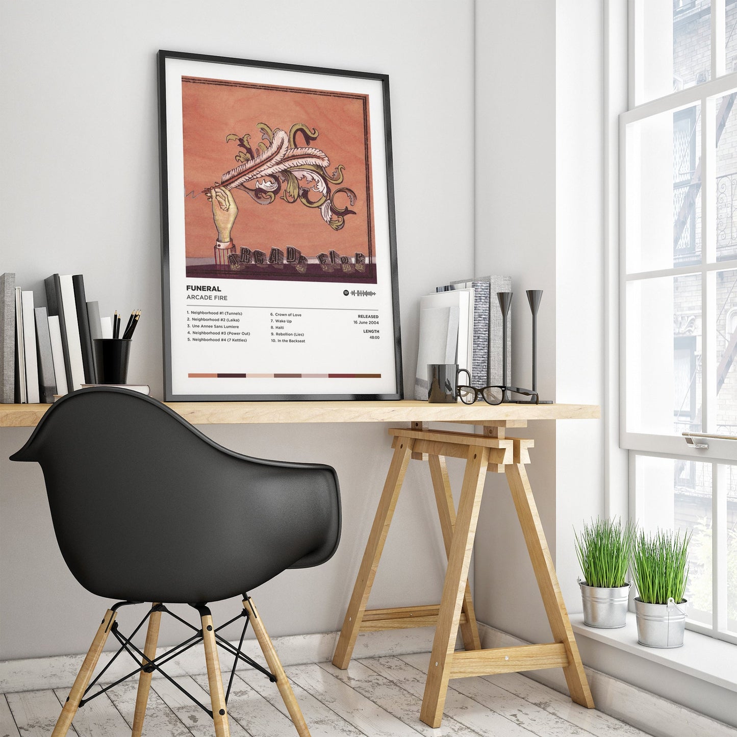 Arcade Fire - Funeral Poster Print | Framed Options | Album Cover Artwork