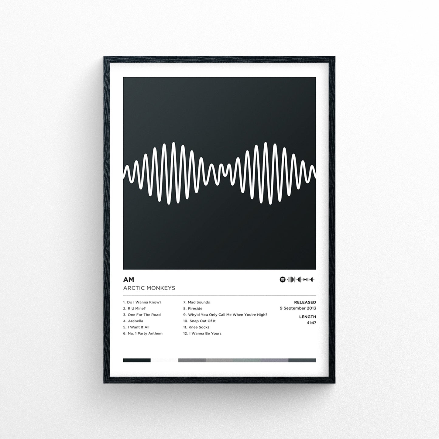 Arctic Monkeys - AM Poster Print | Framed Options | Album Cover Artwork