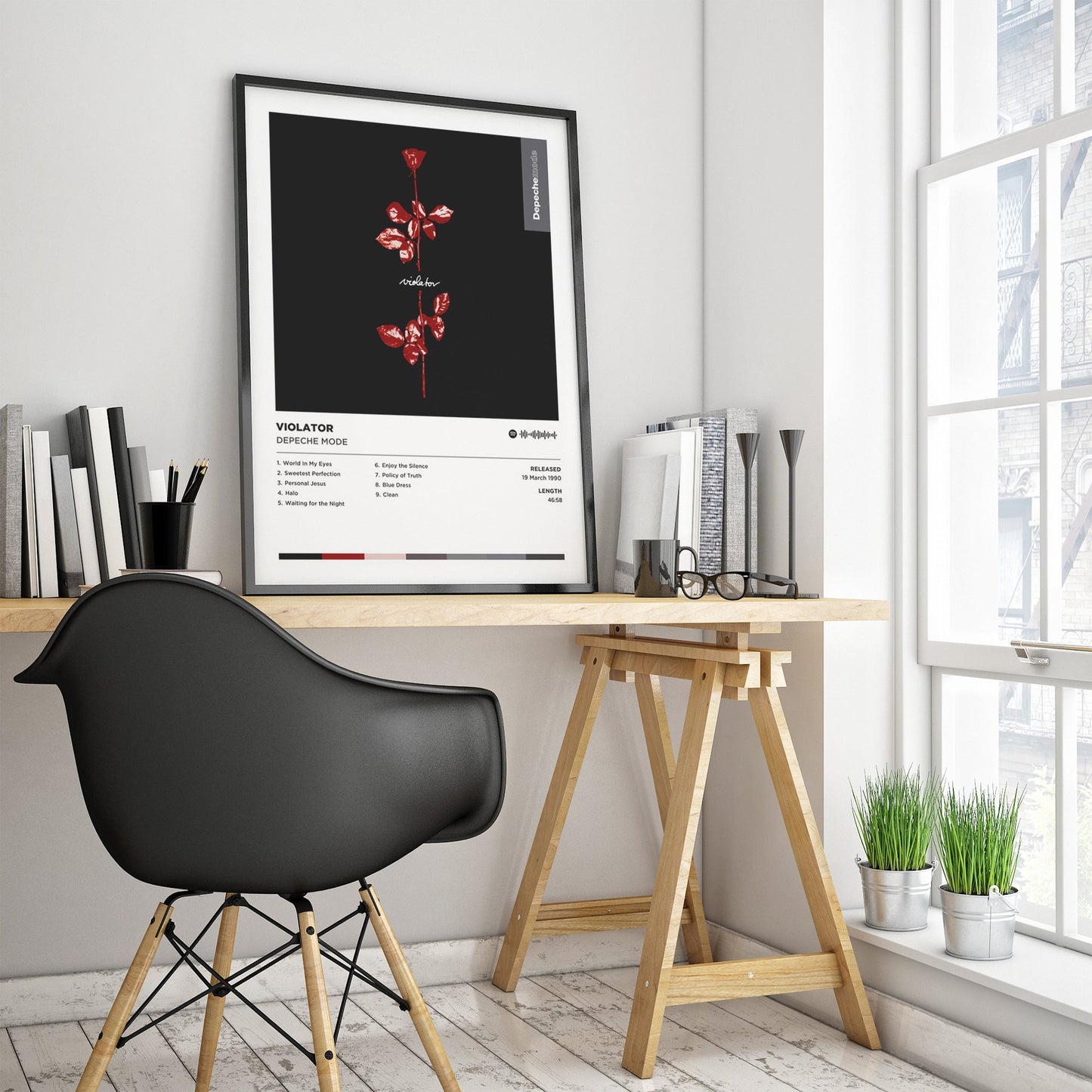 Depeche Mode - Violator Poster Print | Framed Options | Album Cover Artwork