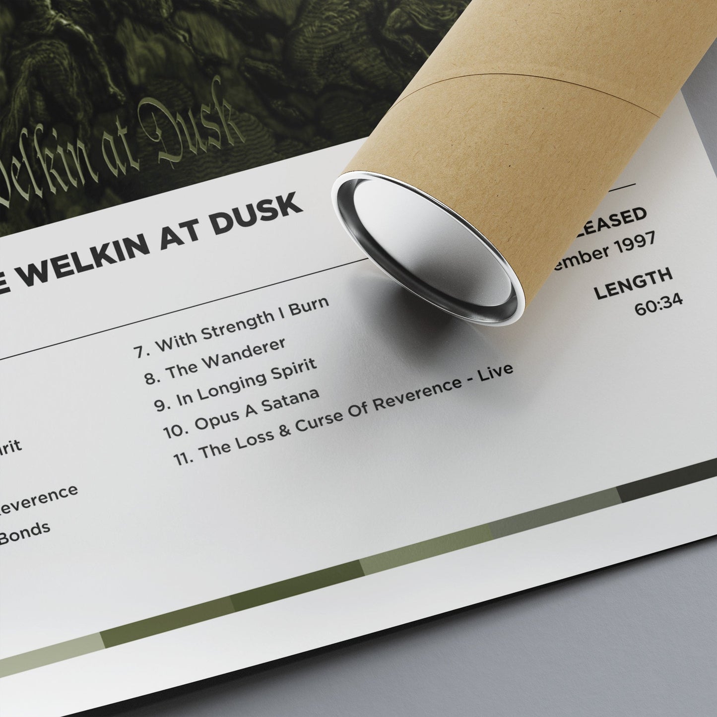 Emperor - Anthems to the Welkin at Dusk Poster Print | Framed Options | Album Cover Artwork