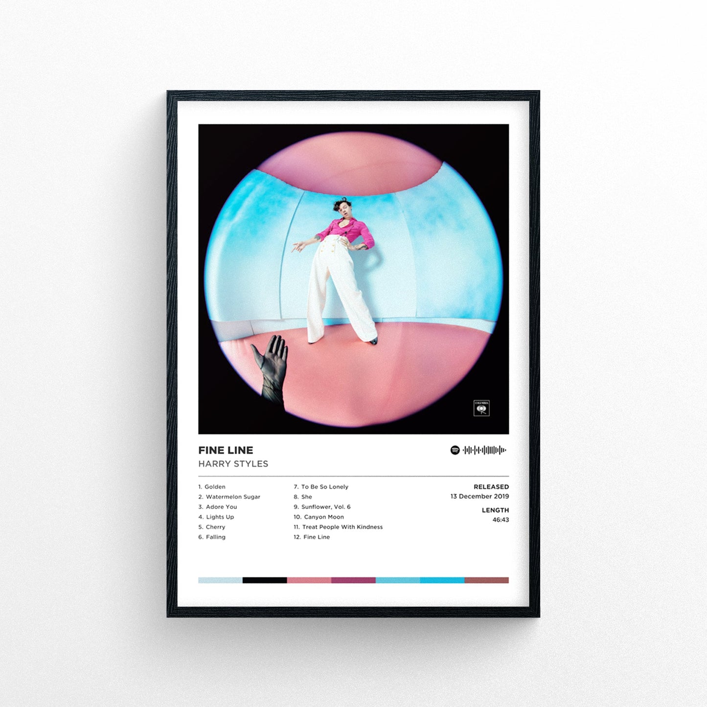 Harry Styles - Fine Line Poster Print | Framed Options | Album Cover Artwork