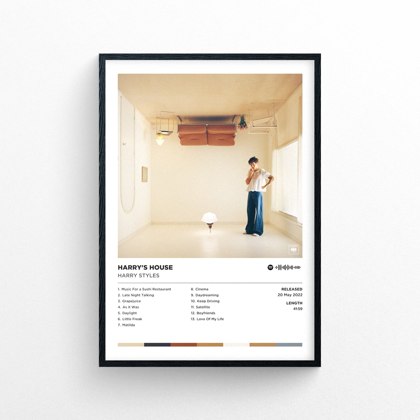 Harry Styles - Harry's House Poster Print | Framed Options | Album Cover Artwork