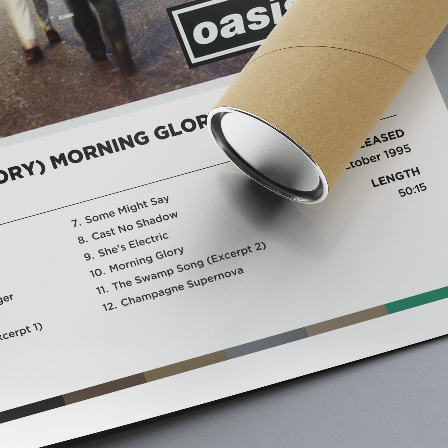 Oasis - (What's the Story) Morning Glory Poster Print | Framed Options | Album Cover Artwork