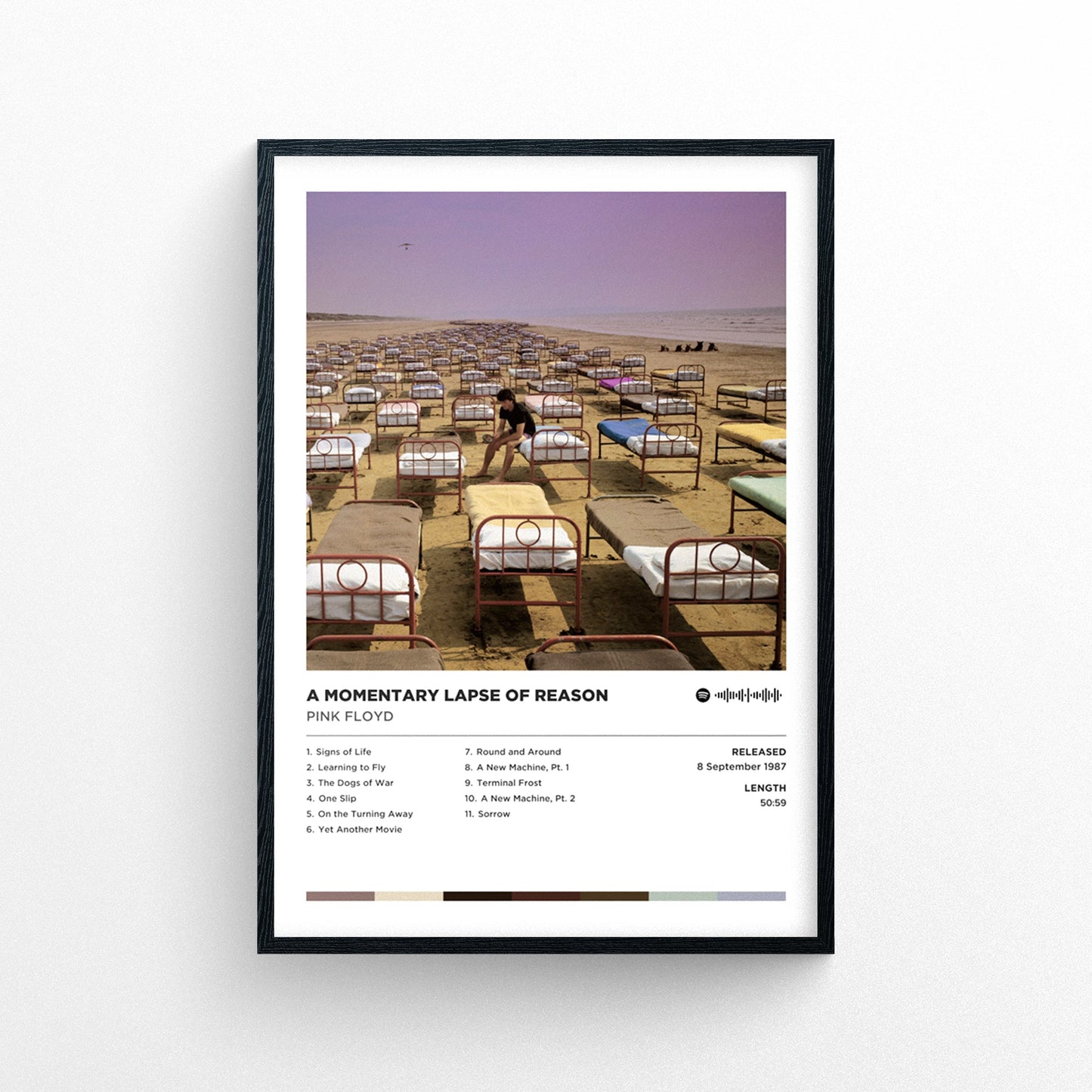 Pink Floyd - a Momentary Lapse of Reason Poster Print | Framed Options | Album Cover Artwork