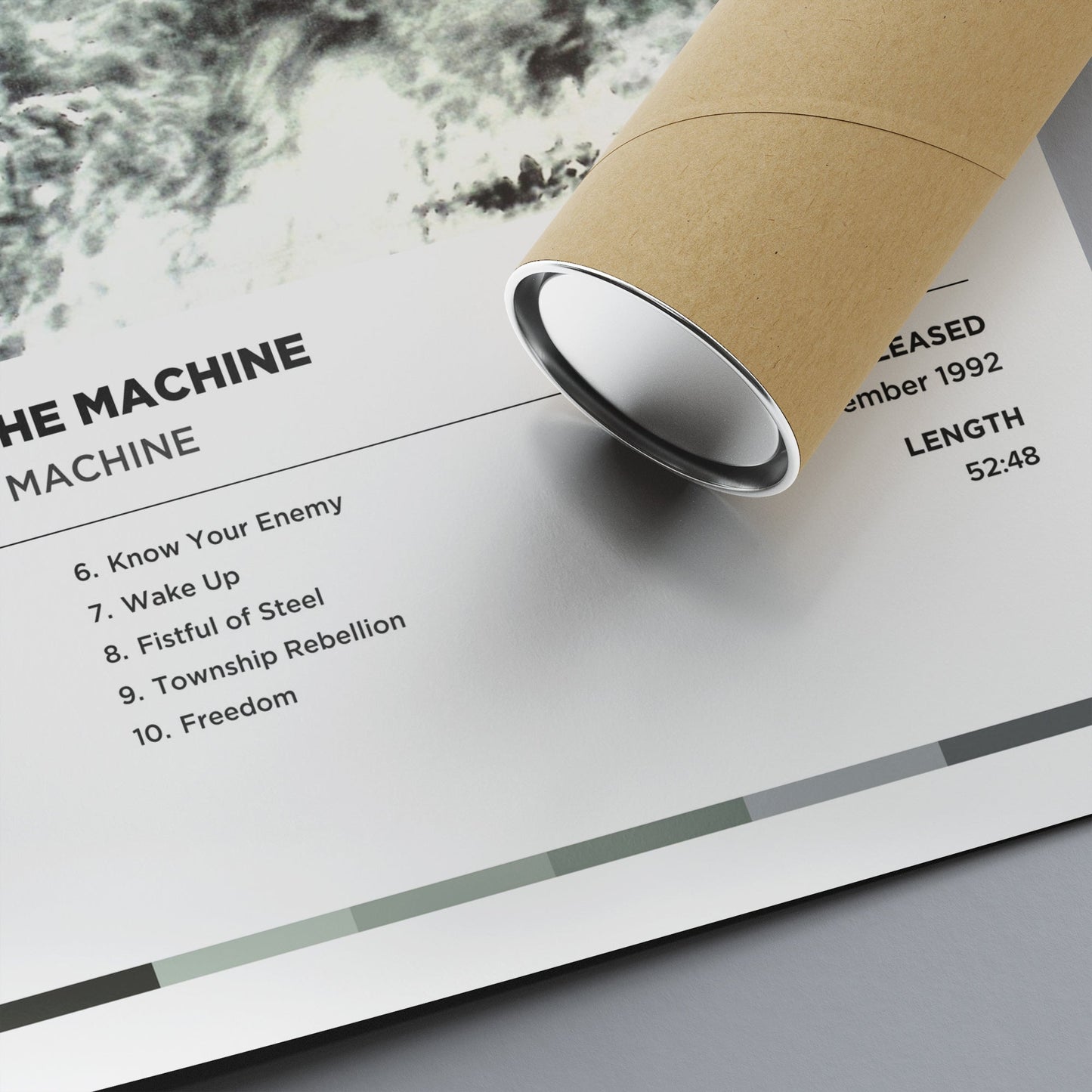 Rage Against the Machine - Rage Against the Machine Poster Print | Framed Options | Album Cover Artwork