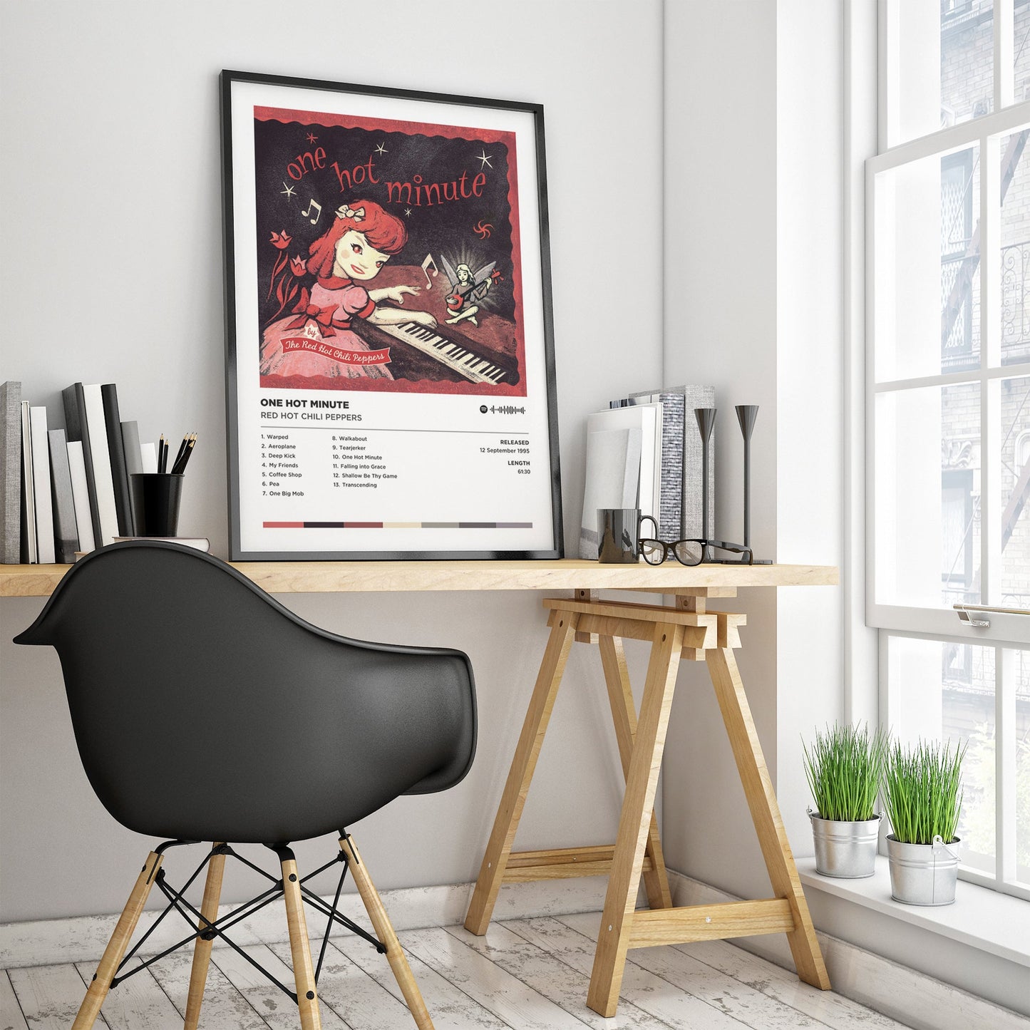 Red Hot Chili Peppers - One Hot Minute Poster Print | Framed Options | Album Cover Artwork