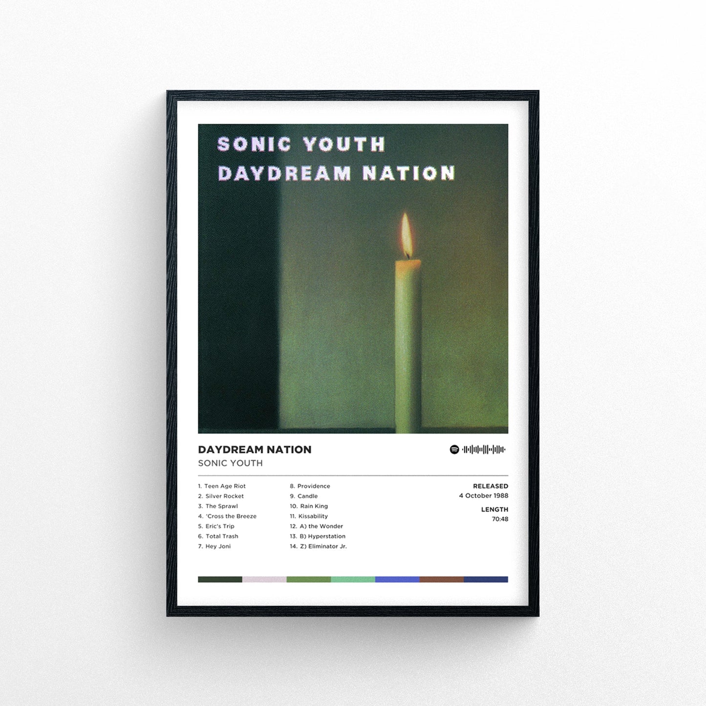 Sonic Youth - Daydream Nation Poster Print | Framed Options | Album Cover Artwork