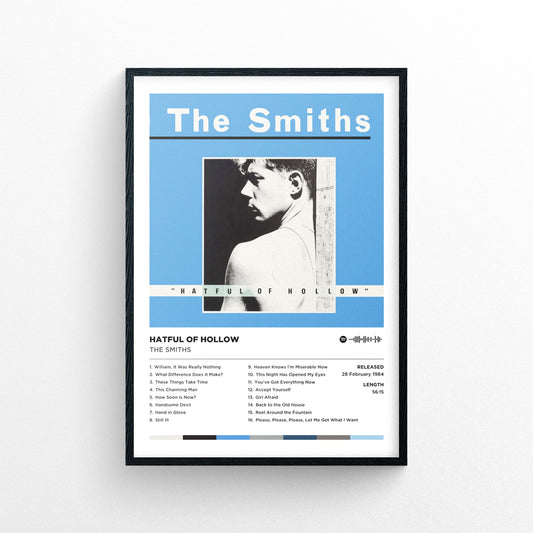 The Smiths - Hatful of Hollow Poster Print | Framed Options | Album Cover Artwork