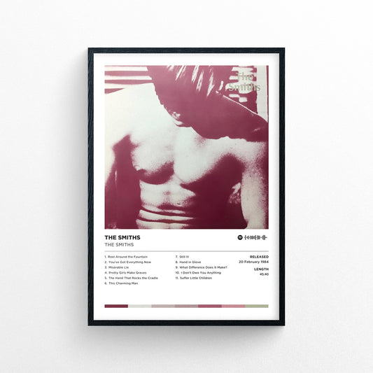 The Smiths - the Smiths Poster Print | Framed Options | Album Cover Artwork