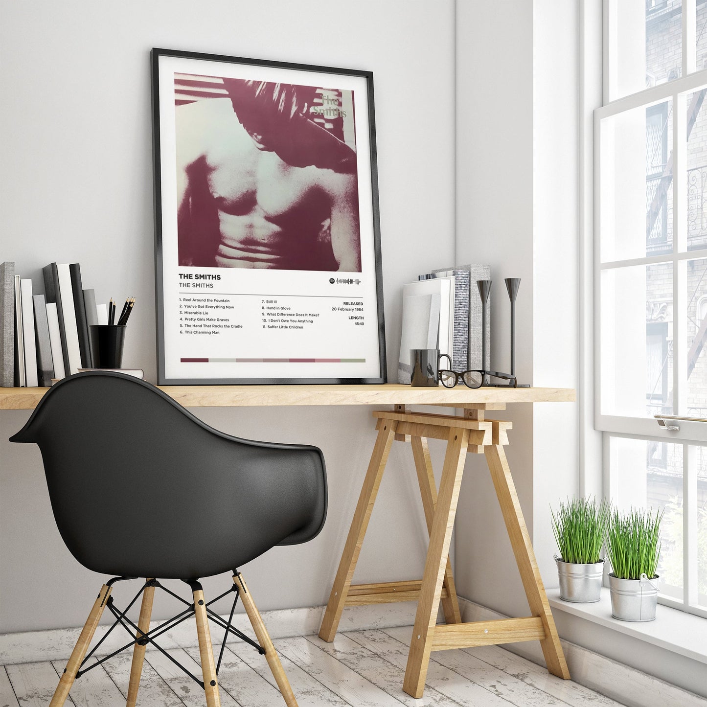 The Smiths - the Smiths Poster Print | Framed Options | Album Cover Artwork
