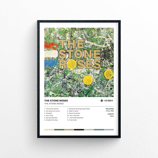 The Stone Roses - the Stone Roses Poster Print | Framed Options | Album Cover Artwork