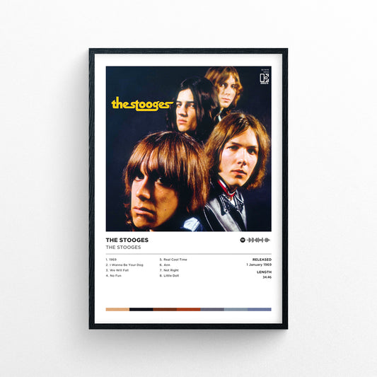 The Stooges - The Stooges Poster Print | Framed Options | Album Cover Artwork