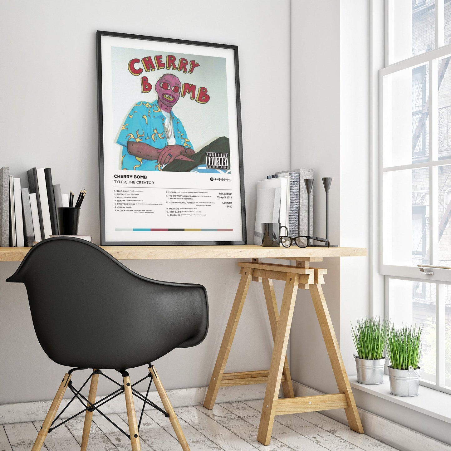 Tyler, The Creator - Cherry Bomb Alternative Cover Poster Print | Framed Options | Album Cover Artwork