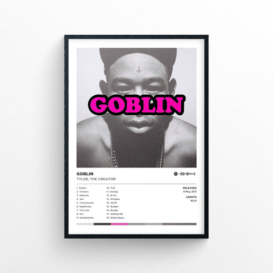Tyler, The Creator - Goblin Poster Print | Framed Options | Album Cover Artwork